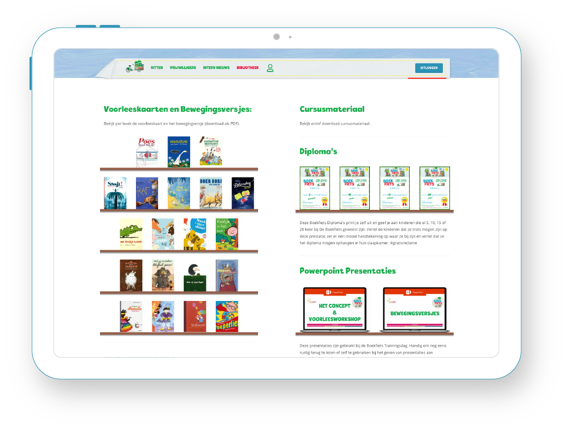 inloggen Evenement beheersysteem
