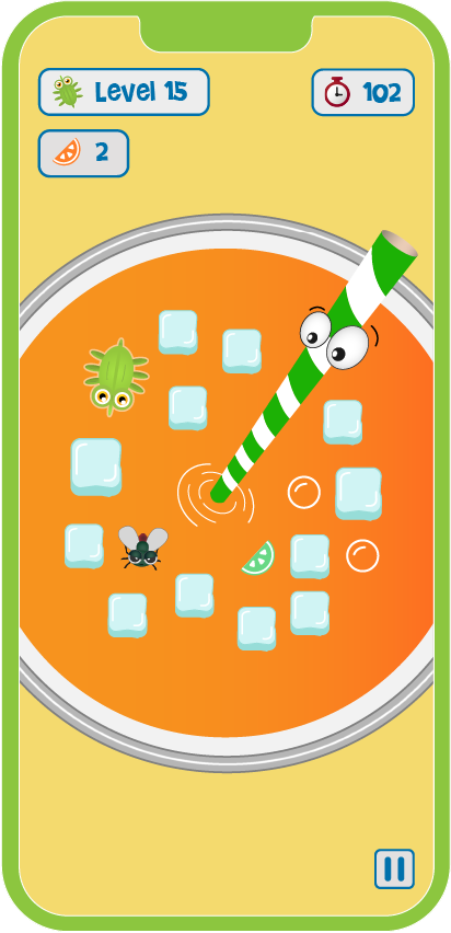 Peckish Perry - level ontwerp