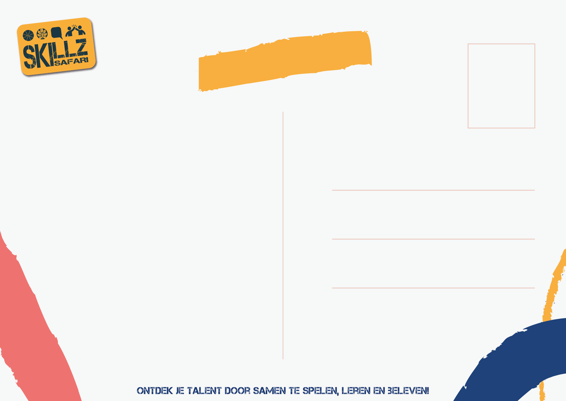 Groeten vanaf Skillz Safari!