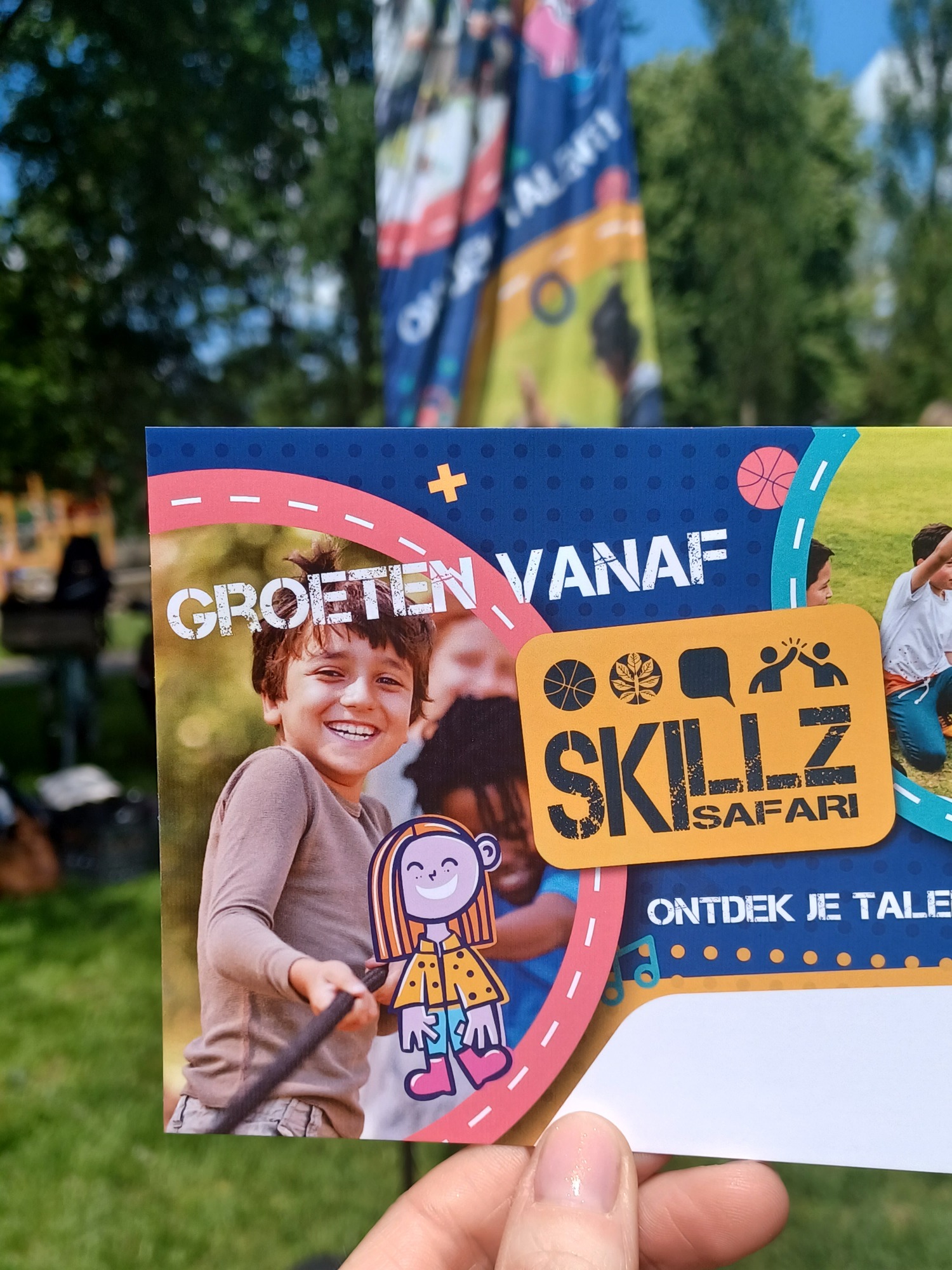 Skillz Safari ansichtkaart